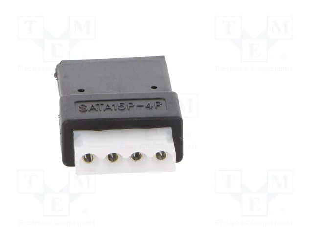 AKYGA Adaptador de Molex hembra a SATA hembra AK-CA-54