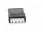 AKYGA Adaptador de Molex hembra a SATA hembra AK-CA-54