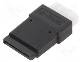 AKYGA Adaptador de Molex hembra a SATA hembra AK-CA-54