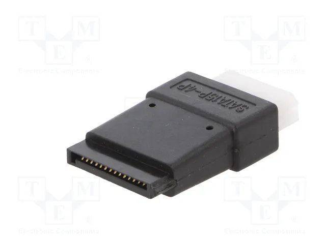 AKYGA Adaptador de Molex hembra a SATA hembra AK-CA-54