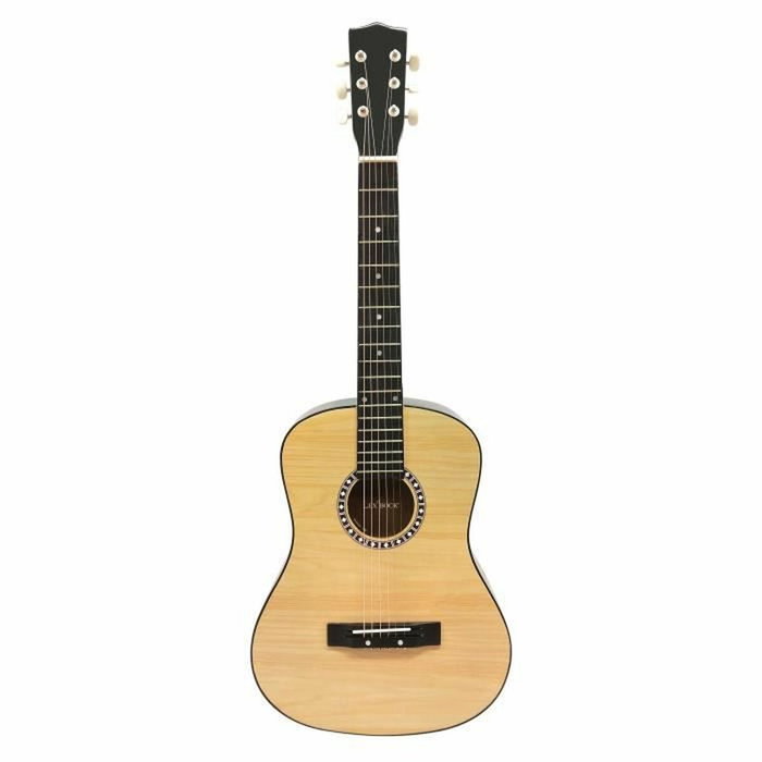 Lexibook Guitarra acústica de madera de 91 cm