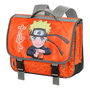 Naruto Mochila Cartable 2.0 Multicolor Cartera Escolar con Solapa y Cierre Hebilla 30x38x12cm