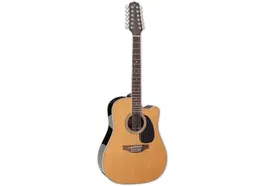 Takamine EF400 E/A - Guitarra Acústica-Electrica Dreadnought Cutaway, Thermal Top, Natural - Amplificada