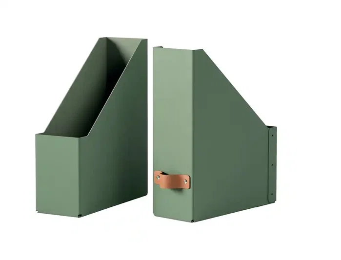 Leitz Revisteros de Cartón A4 Color Verde Pack 2 Leitz Revisteros de Cartón A4 Color Verde Pack 2