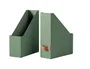 Leitz Revisteros de Cartón A4 Color Verde Pack 2