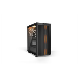 be quiet! Pure Base 500DX Caja PC Midi Tower ATX Negro con Ventana de Vidrio Templado, Iluminación RGB LED (Azul, Verde, Rojo), 3 Ventiladores 140mm Incluidos, Filtro Antipolvo