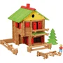 Jeujura Set de Construcción de Madera Mi Chalet 225 Piezas Juego para Mayores de 5 Años JEU3225280180403