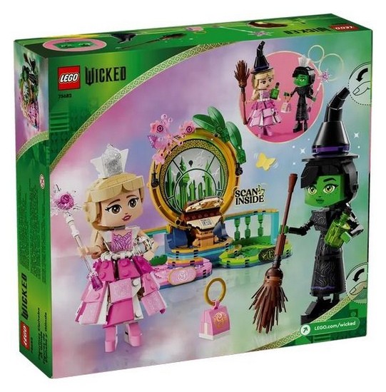 LEGO Minifiguras de Elphaba y Glinda