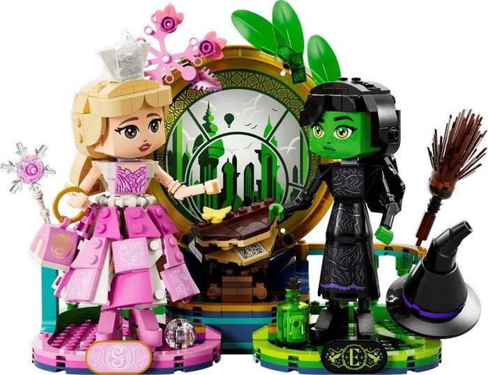 LEGO Minifiguras de Elphaba y Glinda