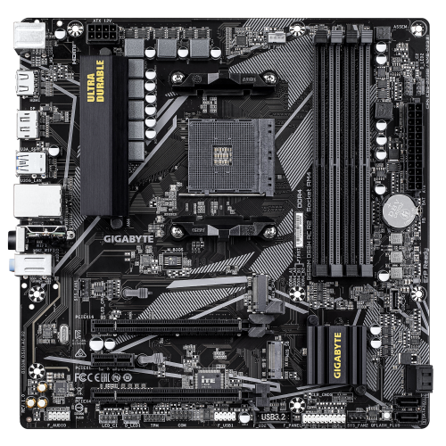 GIGABYTE B550M DS3H AC R2 Placa base Micro ATX DDR4 Wi-Fi 5 GIGABYTE B550M DS3H AC R2 Placa base Micro ATX DDR4 Wi-Fi 5