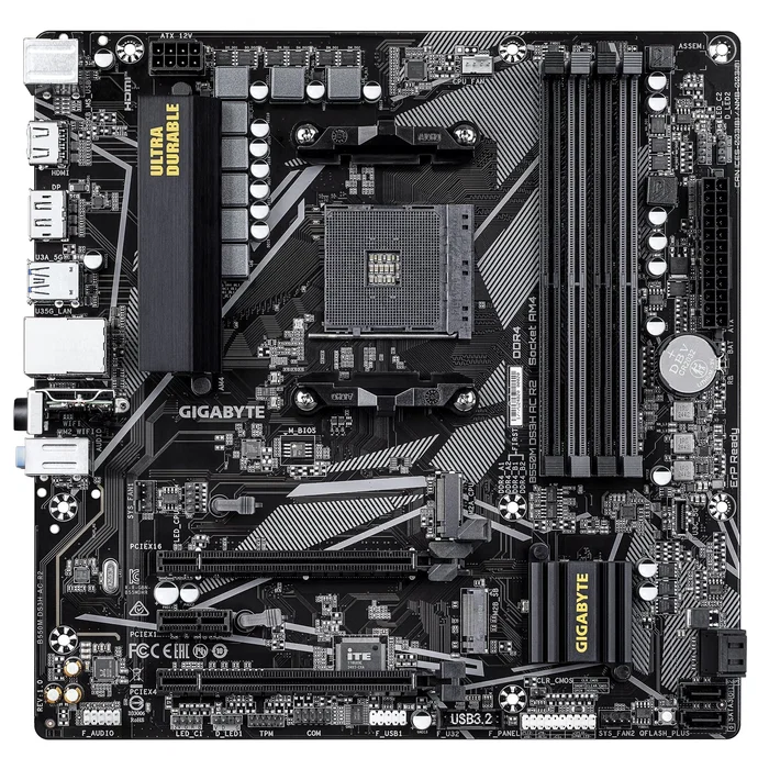 Gigabyte B550M DS3H AC R2