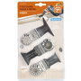 Fein E-Cut Combo Starlock Juego de Aspas para Madera y Metal, 3 Piezas