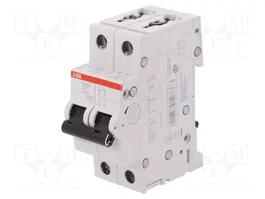 ABB S200 Interruptor magnetotérmico 2 polos 1A 6kA