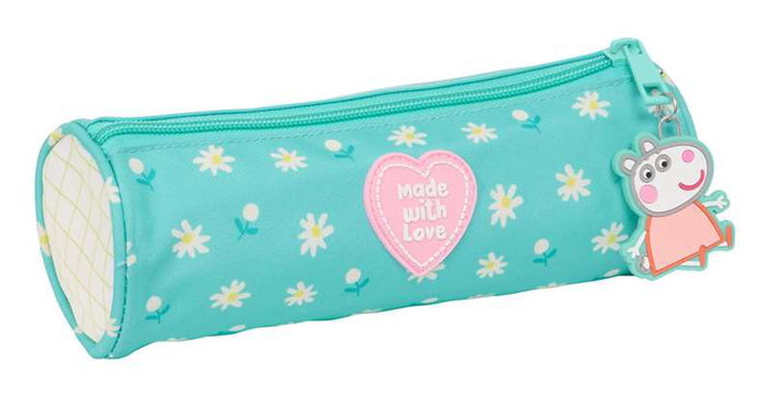 Portatodo Peppa Pig Pretty flowers Amarillo Menta 20 x 7 x 7 cm