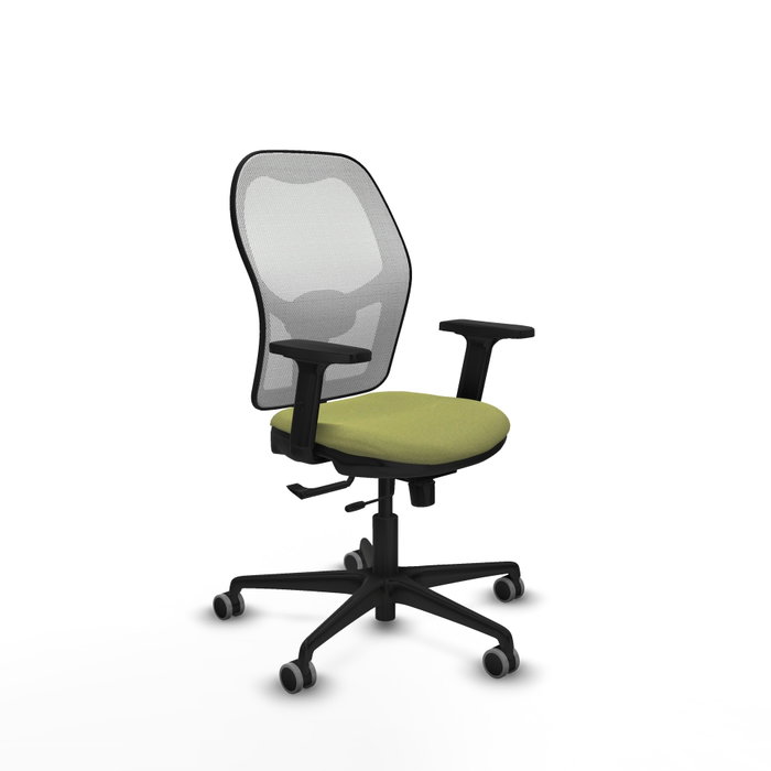 PIQUERAS Y CRESPO Silla de oficina Jorquera Verde oliva con malla blanca PIQUERAS Y CRESPO Silla de oficina Jorquera Verde oliva con malla blanca