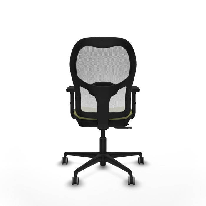PIQUERAS Y CRESPO Silla de oficina Jorquera Verde oliva con malla blanca PIQUERAS Y CRESPO Silla de oficina Jorquera Verde oliva con malla blanca