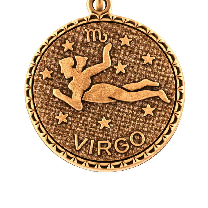 Alex And Ani Pulsera Virgo Dorado de Metal