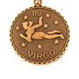 Alex And Ani Pulsera Virgo Dorado de Metal