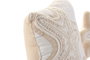 DKD Home Decor Set de 2 Cojines de Algodón Crema 50x10x50 cm