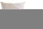 DKD Home Decor Set de 2 Cojines de Algodón Crema 50x10x50 cm