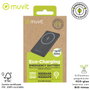 Muvit For Change Powerbank 5000mAh MCCHP0009 Negra con Carga Inalámbrica y USB-C