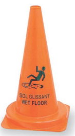 Dynamic Cono Señalizador de Seguridad Oviplas, Modelo Se.0: Se.0alizador Seguridad - Altura 50 cm