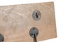 DKD Home Decor Perchero de Pared Árbol de la Vida Marrón