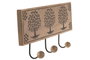 DKD Home Decor Perchero de Pared Árbol de la Vida Marrón