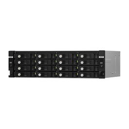QNAP TL-R1620Sdc - Carcasa de Discos Duros/SDD Rack 3U 16 Bays, 2.5/3.5", SAS-3, 12 Gbit/s, Hot-Swap, Negro para Montaje en Rack 19"