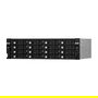 QNAP TL-R1620Sdc - Carcasa de Discos Duros/SDD Rack 3U 16 Bays, 2.5/3.5", SAS-3, 12 Gbit/s, Hot-Swap, Negro para Montaje en Rack 19"