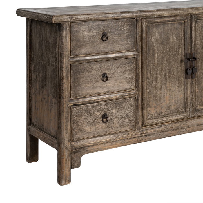 Aparador Madera de Pino Salón 180 X 44 X 86 cm