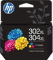 HP Cartucho de Tinta 302XL/304XL Tricolor de Alta Capacidad