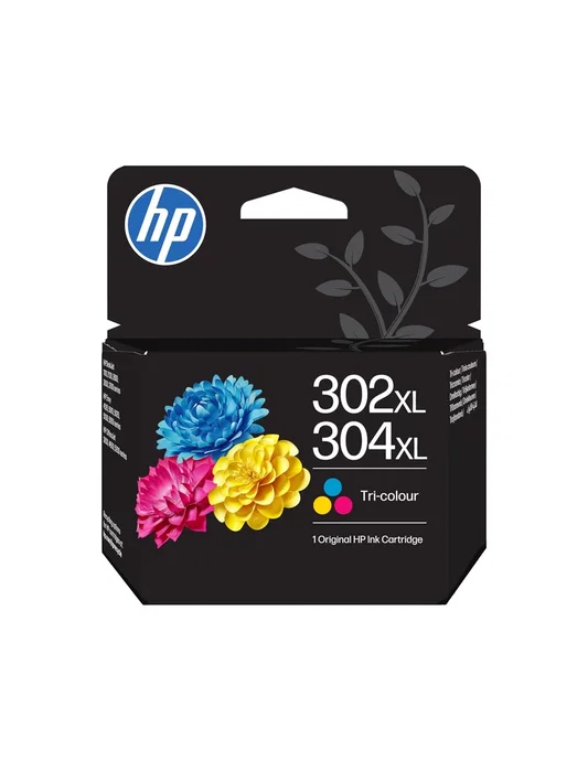 HP Cartucho de Tinta 302XL/304XL Tricolor de Alta Capacidad HP Cartucho de Tinta 302XL/304XL Tricolor de Alta Capacidad