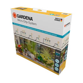 Gardena Set riego por goteo micro-drip 13400-20 hasta 30 plantas