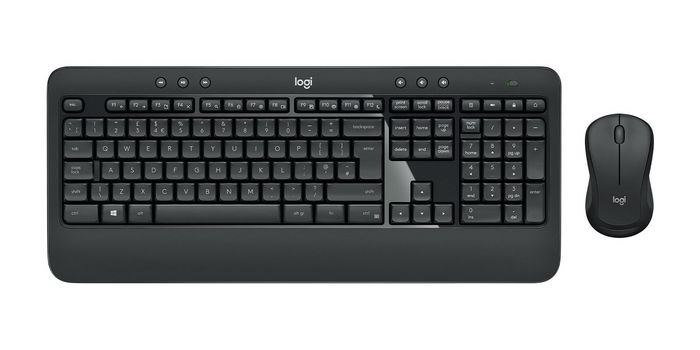 Logitech MK540 ADVANCED Combo Teclado y Ratón Inalámbrico para Mayor Precisión, Comodidad y Fiabilidad