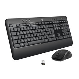 Logitech MK540 ADVANCED Combo Teclado y Ratón Inalámbrico para Mayor Precisión, Comodidad y Fiabilidad