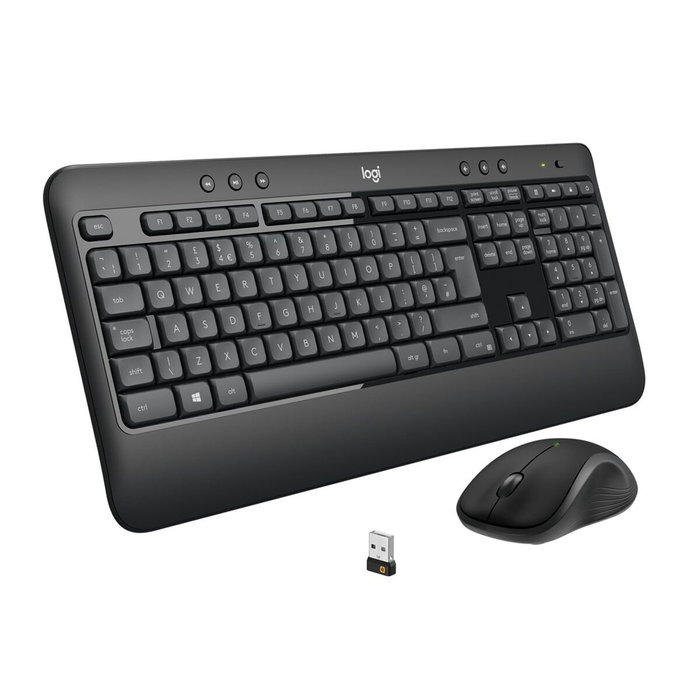 Logitech MK540 Advanced Combo de Teclado y Ratón Inalámbrico US International Negro Logitech MK540 Advanced Combo de Teclado y Ratón Inalámbrico US International Negro