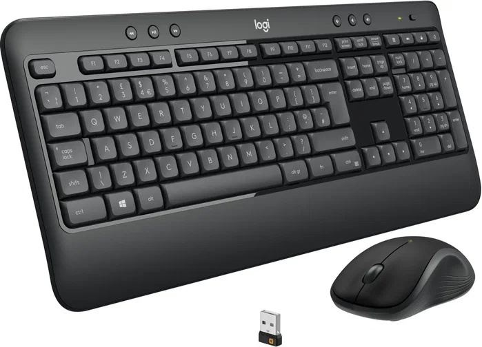 Logitech MK540 Advanced Combo de Teclado y Ratón Inalámbrico US International Negro Logitech MK540 Advanced Combo de Teclado y Ratón Inalámbrico US International Negro