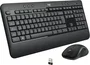 Logitech MK540 Advanced Combo de Teclado y Ratón Inalámbrico US International Negro