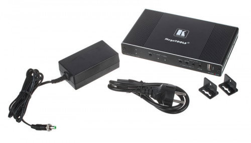 Kramer VP-424C Escalador Digital ProScale 4K HDMI a HDMI de 18G con entradas 4K y USB-C