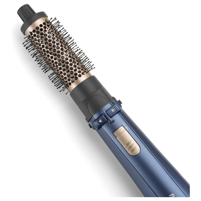 BaByliss Style Pro 1000 AS965E Cepillo de Aire Rotatorio, Oro y Verde azulado
