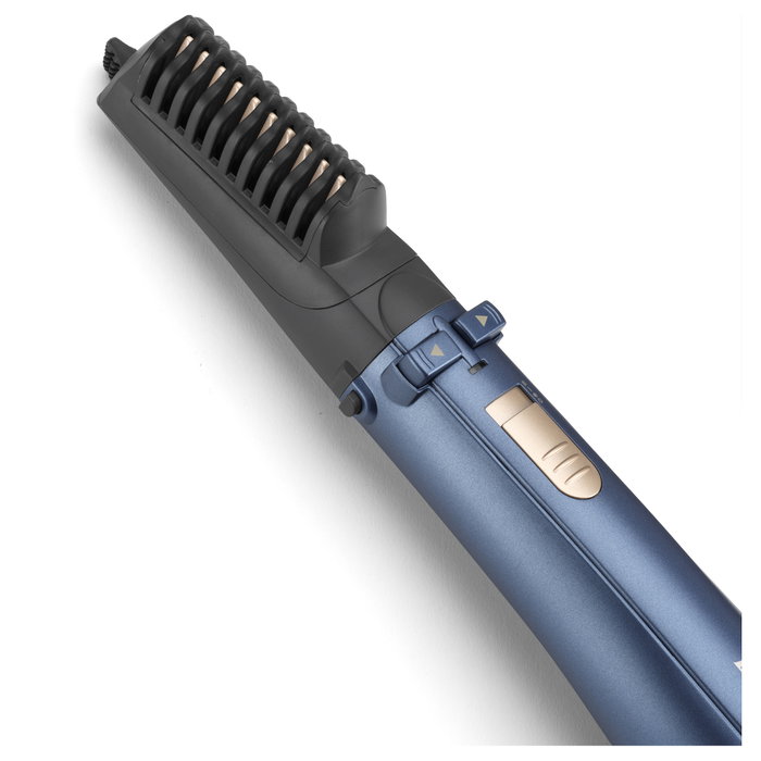 BaByliss Style Pro 1000 AS965E Cepillo de Aire Rotatorio, Oro y Verde azulado