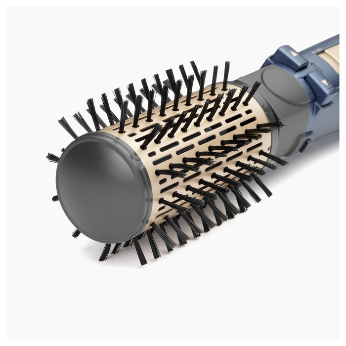 BaByliss Style Pro 1000 AS965E Cepillo de Aire Rotatorio, Oro y Verde azulado