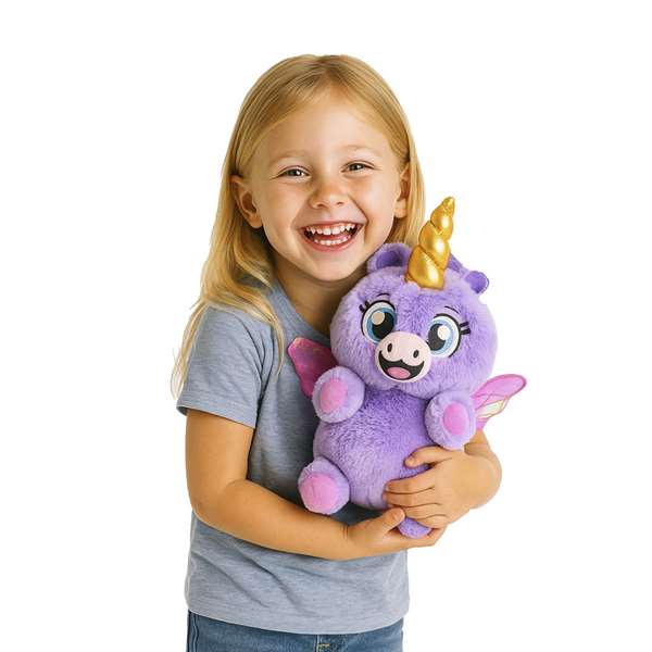Bizak Carroza Reino Magico con Figura Unicornio Sorpresa y Accesorios 24,5x24x16 cm