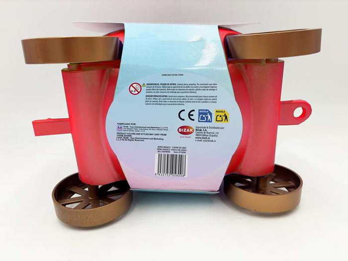 Bizak Carroza Reino Magico con Figura Unicornio Sorpresa y Accesorios 24,5x24x16 cm