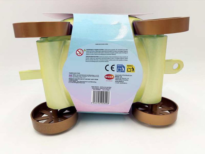 Bizak Carroza Reino Magico con Figura Unicornio Sorpresa y Accesorios 24,5x24x16 cm