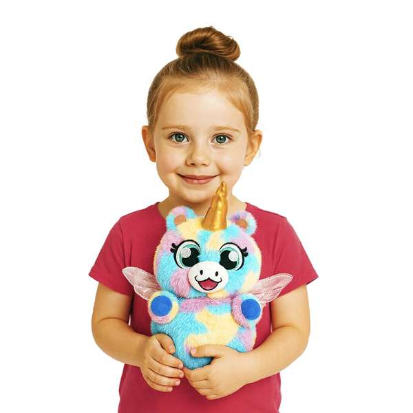 Bizak Carroza Reino Magico con Figura Unicornio Sorpresa y Accesorios 24,5x24x16 cm