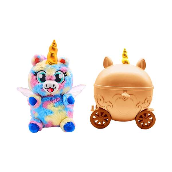 Bizak Carroza Reino Magico con Figura Unicornio Sorpresa y Accesorios 24,5x24x16 cm