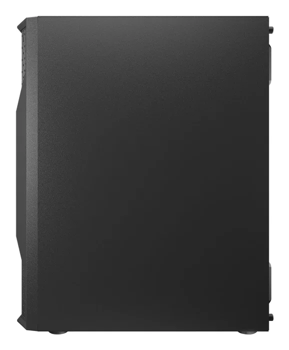Cougar MX110 - Caja PC Semitorre Gaming Midi Tower ATX Negro con Panel de Vidrio Templado e Iluminación RGB, Compatible con Micro-ATX y Mini-ITX