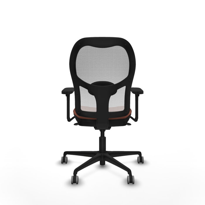 PIQUERAS Y CRESPO Silla de oficina Jorquera Marrón y Blanco PIQUERAS Y CRESPO Silla de oficina Jorquera Marrón y Blanco